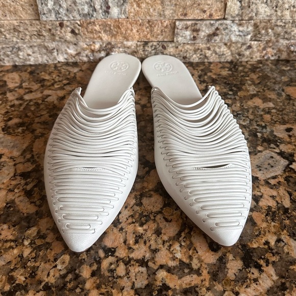 NEW Tory Burch Sienna Flat Mules Slides - Picture 4 of 8